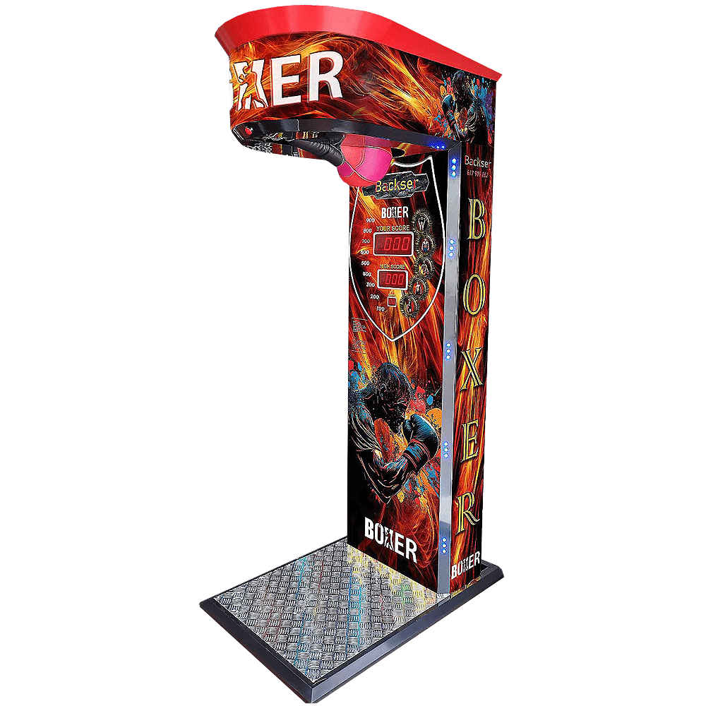 Máquina de boxeo comercial